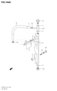 DF140AZ From 14003Z-040001 (E40)  2020 drawing FUEL INJECTOR (DF140AT:E01)