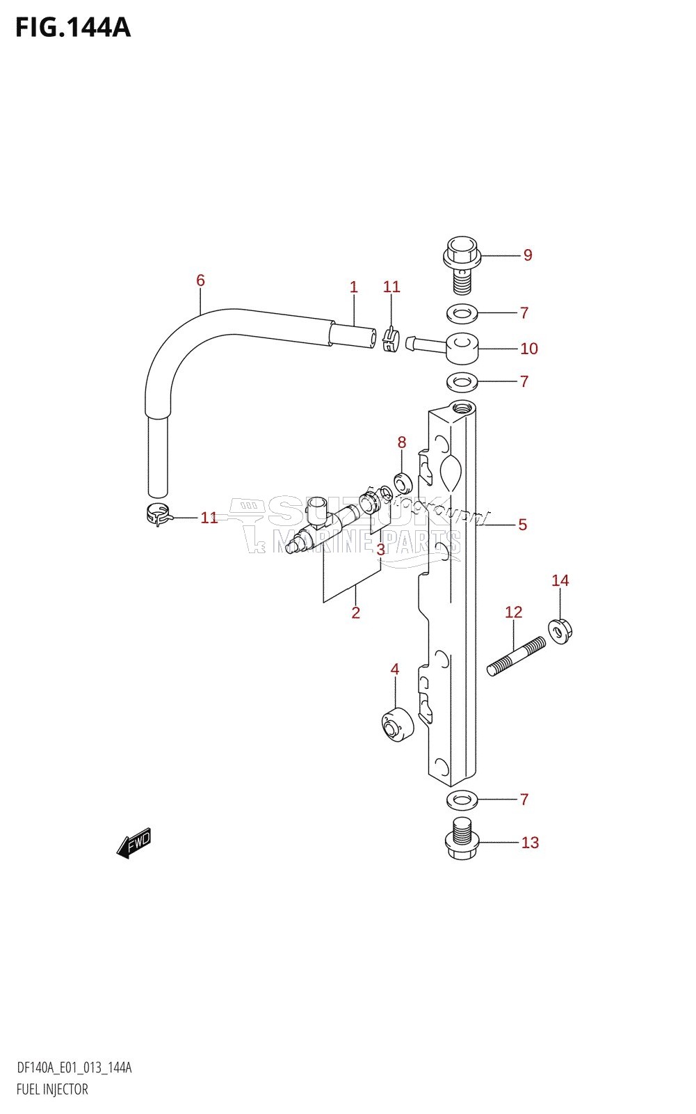 FUEL INJECTOR (DF140AT:E01)