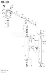 09001F-680001 (2006) 90hp E01-Gen. Export 1 (DF90TK6) DF90 drawing FUEL INJECTOR (DF115WT,DF115WZ)