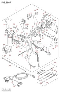 DF225T From 22503F-710001 (E01 E40)  2017 drawing OPT:REMOTE CONTROL