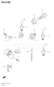 DF225Z From 22503Z-310001 (E03)  2013 drawing SENSOR (DF200Z:E03)