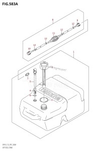 DF15 From 01503F-110001 (P01)  2011 drawing OPT:FUEL TANK