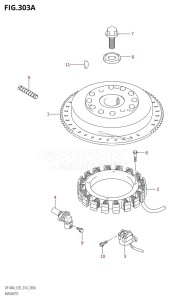 DF140A From 14003F-310001 (E03)  2013 drawing MAGNETO