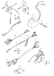 DT40 From 04003K-371001 ()  2003 drawing OPT : ELECTRICAL (ELECTRIC STARTER)