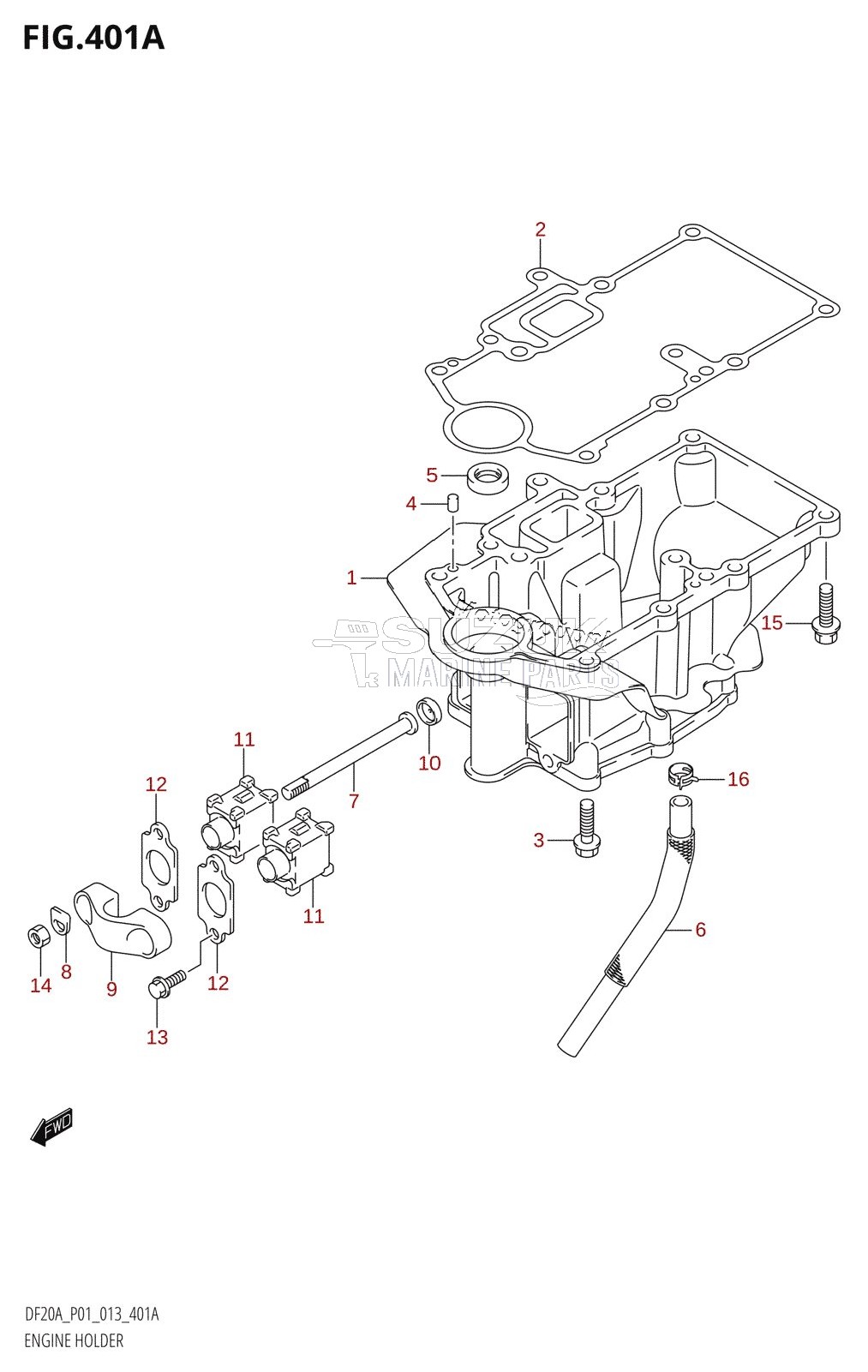 ENGINE HOLDER