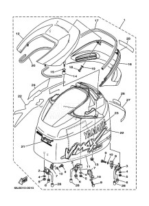 Z150Q drawing TOP-COWLING