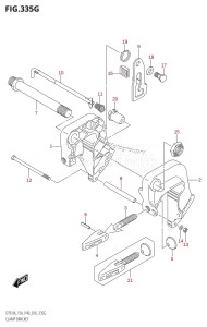 DT15A From 01504-610001 (P36 P40 P81)  2016 drawing CLAMP BRACKET (DT15A:P36)