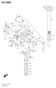 05004F-610001 (2016) 50hp E01-Gen. Export 1 (DF50AVT  DF50AVTH) DF50A drawing SWIVEL BRACKET (DF60ATH:E40)