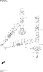 05004F-910001 (2019) 50hp E03-USA (DF50AVT) DF50A drawing CAMSHAFT