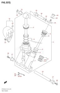 DF140A From 14003F-410001 (E01 E40)  2014 drawing TRIM CYLINDER (DF140AZ:E01)