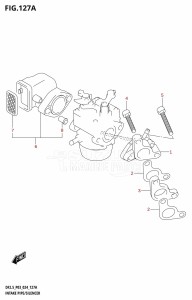 DF2.5 From 00252F-440001 (P03 )  2024 drawing INTAKE PIPE /​ SILENCER