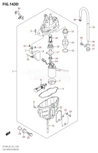 DF140AZ From 14003Z-040001 (E40)  2020 drawing FUEL VAPOR SEPARATOR (DF140AZ:E40)