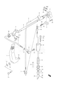 Outboard DF 9.9 drawing Clutch