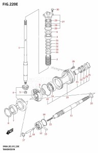 DF50A From 05004F-510001 (E03)  2015 drawing TRANSMISSION (DF60AVT:E03)