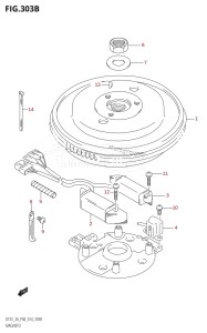 DT30 From 03005-410001 ()  2014 drawing MAGNETO (DT30:P40)
