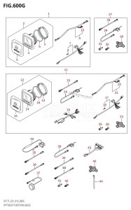 DF175T From 17502F-610001 (E01 E40)  2016 drawing OPT:MULTI FUNCTION GAUGE (DF175Z:E01)