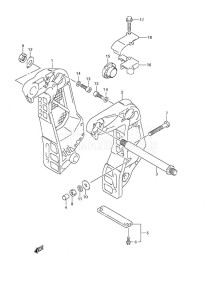 DF 115 drawing Clamp Bracket