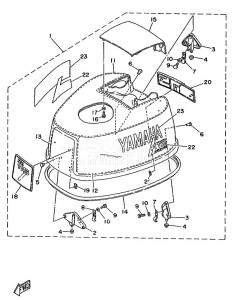 115B drawing FAIRING-UPPER