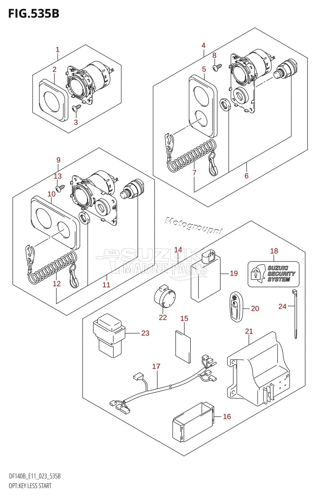 OPT:KEY LESS START (023)