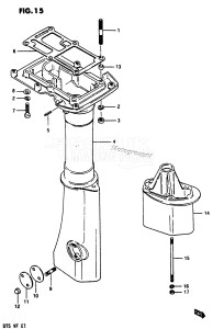 DT5 From 0502-300001 till 351192 ()  1978 drawing DRIVESHAFT HOUSING