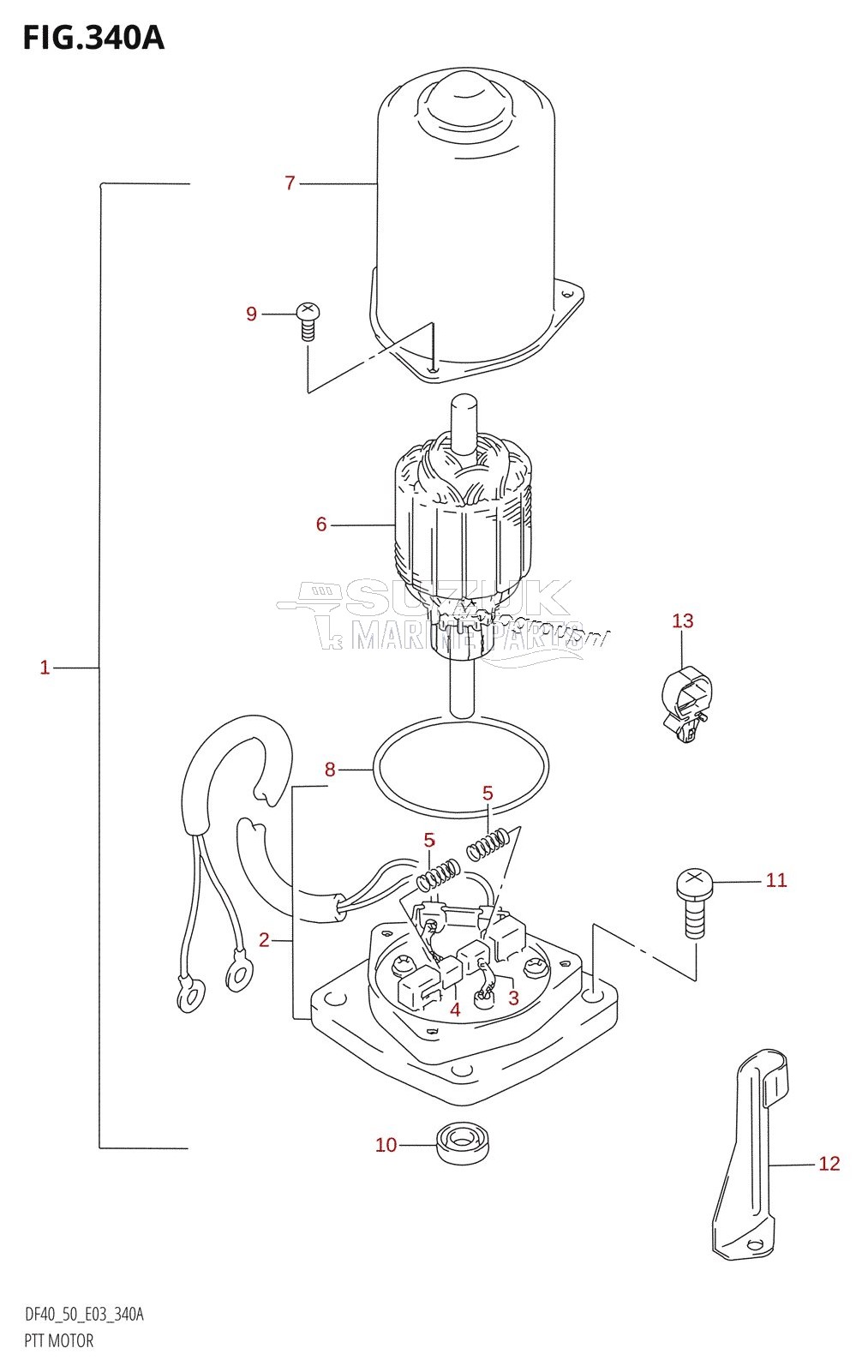 PTT MOTOR ((DF40T,DF50T):(X,Y))