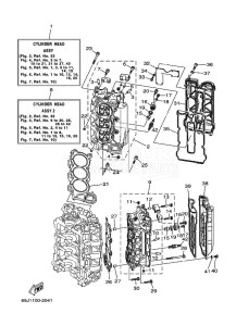 FL200A drawing CYLINDER--CRANKCASE-2