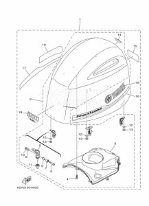 F200GETX drawing FAIRING-UPPER