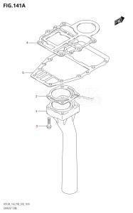 DT9.9A From 00996-810001 (P36 P40 P81)  2018 drawing EXHAUST TUBE (P36,P81,DT9.9AK:P40)