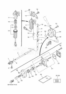 F40FED drawing CARBURETOR