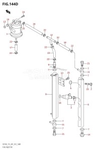 DF115AST From 11504F-040001 (E03)  2020 drawing FUEL INJECTOR (DF115T:E40)