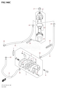 DT25 From 02503K-610001 (P36-)  2016 drawing FUEL PUMP (DT30R:P40)