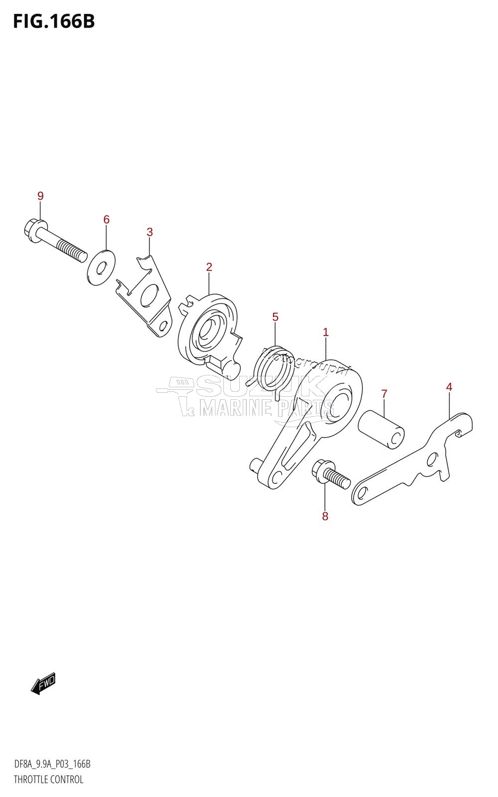 THROTTLE CONTROL (DF8AR,DF9.9AR)