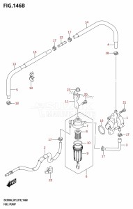 DF225T From 22503F-810001 (E01 E40)  2018 drawing FUEL PUMP (E40)