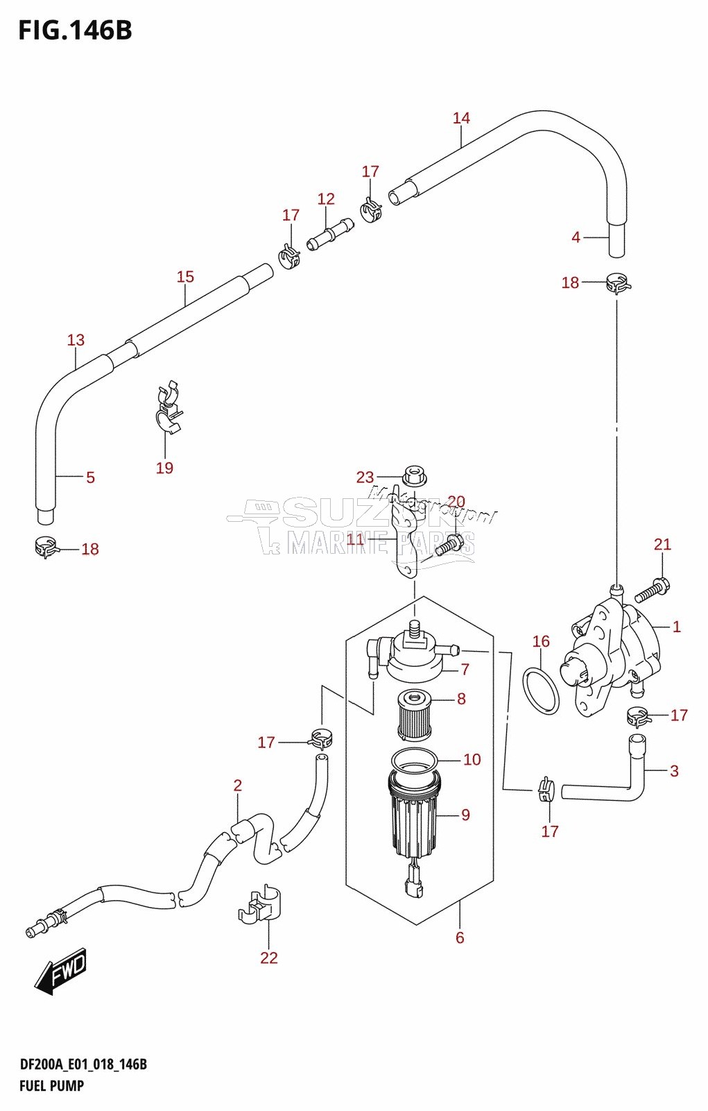 FUEL PUMP (E40)