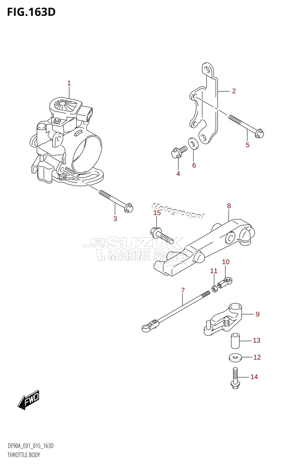 THROTTLE BODY (DF70ATH:E40)