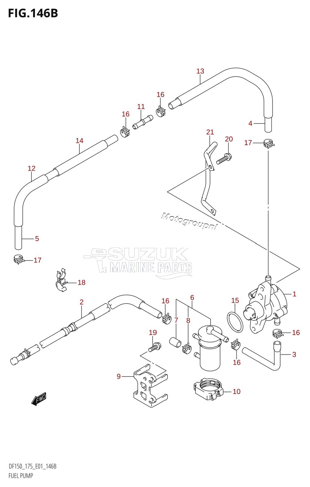 FUEL PUMP (E01:(K10,011),E40)