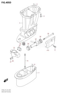 DF50A From 05003F-040001 (E01)  2020 drawing DRIVE SHAFT HOUSING (DF60A:E40)