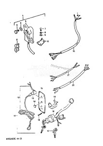 DT65 From 06502-603134-605016 ()  1986 drawing OPT : ELECTRICAL (3)