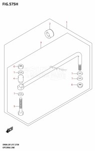 DF40A From 04003F-710001 (E01)  2017 drawing OPT:DRAG LINK (DF50AVTH:E01)