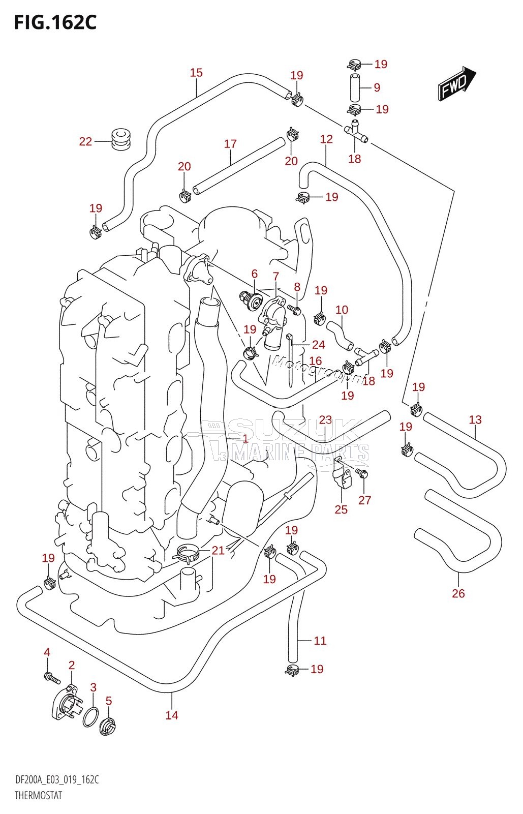 THERMOSTAT (DF150AT)