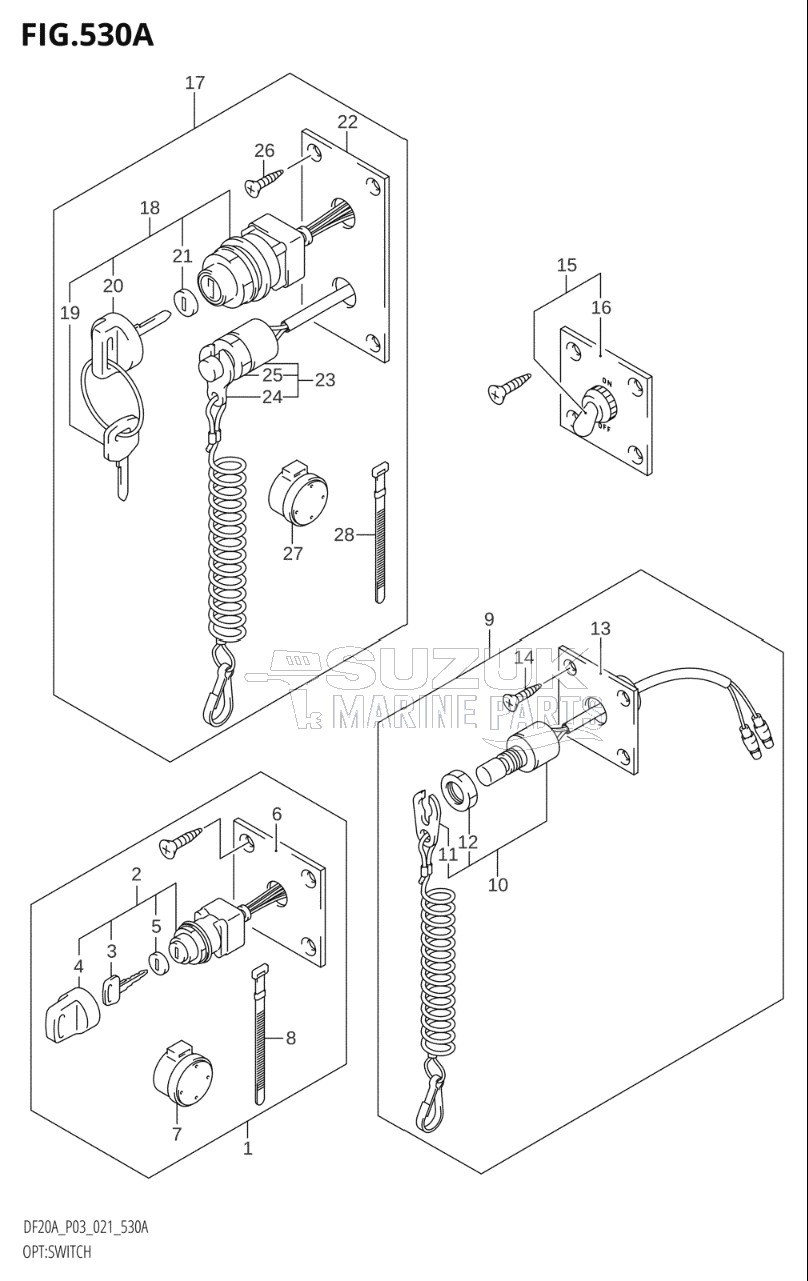 OPT:SWITCH (DF9.9BT,DF20AT)