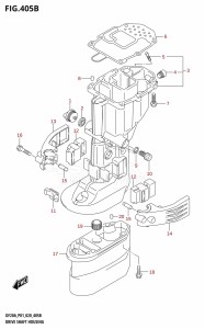 DF20A From 02002F-040001 (P01)  2020 drawing DRIVE SHAFT HOUSING (P40)