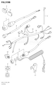 01503F-110001 (2011) 15hp P03-U.S.A (DF15) DF15 drawing ELECTRICAL (K5,K6,K7,K8,K9,K10,011)