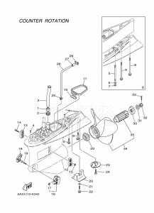 FL350AET2U drawing PROPELLER-HOUSING-AND-TRANSMISSION-4