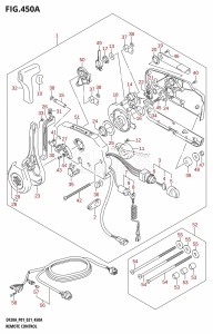 DF20A From 02002F-040001 (P40)  2020 drawing REMOTE CONTROL (DF9.9BR,DF15AR,DF20AR)