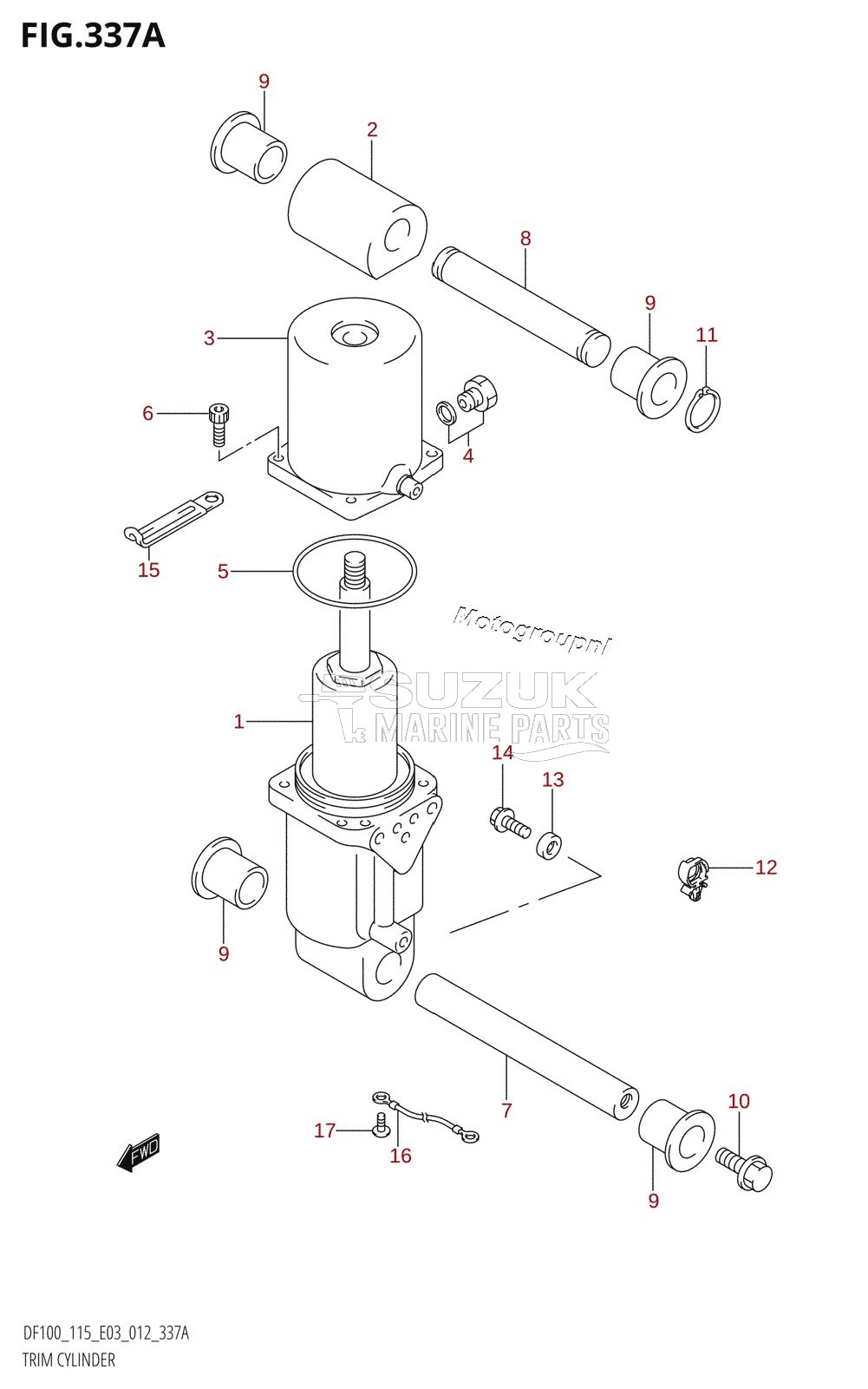 TRIM CYLINDER