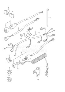 Outboard DF 9.9 drawing Electrical