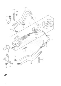 Outboard DF 9.9 drawing Fuel Pump