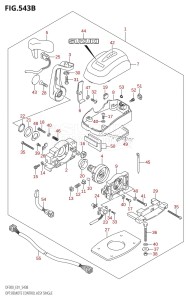 DF300Z From 30001Z-780001 (E01)  2007 drawing OPT:REMOTE CONTROL ASSY SINGLE (K8,K9,K10,011)