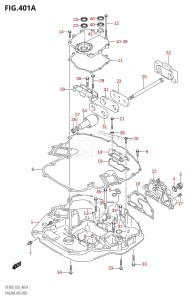 DF300Z From 30001Z-980001 (E03)  2009 drawing ENGINE HOLDER